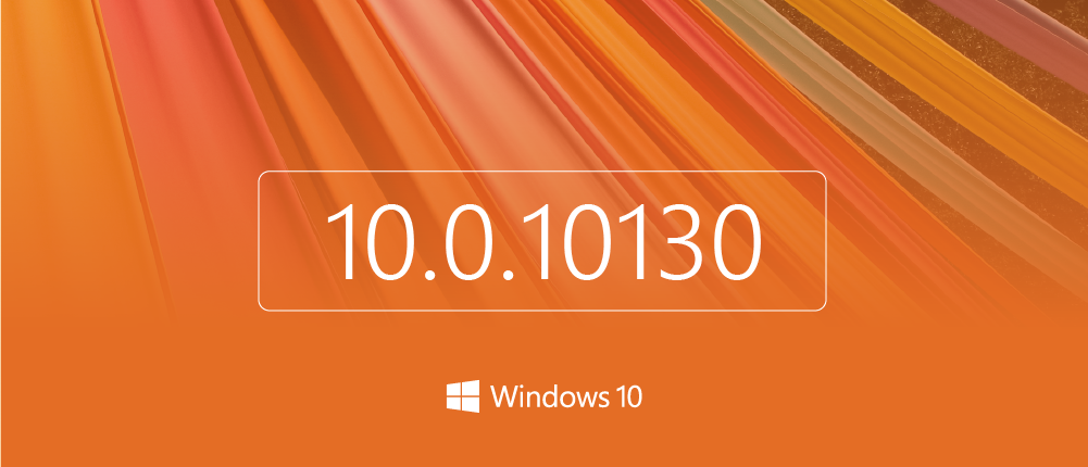 Windows 10 Build 10130 X86