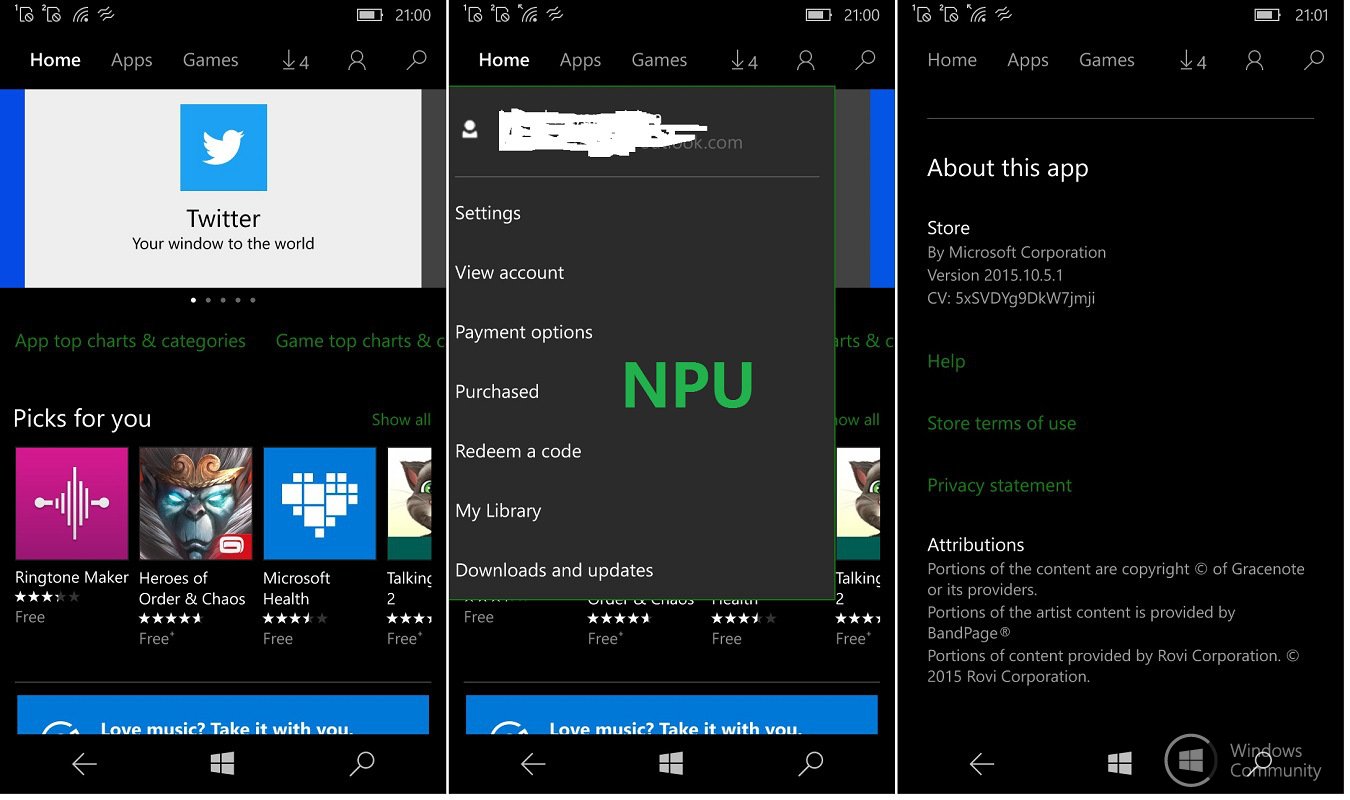 Новый интерфейс Windows Store на Windows 10 Mobile » Community